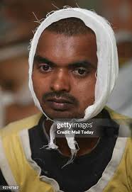 Relatives of Indian Oil employee Parmod Kumar Pareek, who died due to...  News Photo