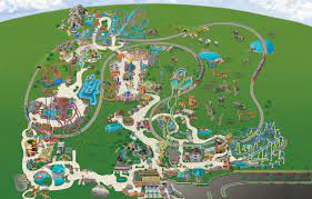 Busch gardens tampa combines animal adventure with the latest most extreme roller coaster in the world. Theme Park And Rides Map Busch Gardens Theme Park