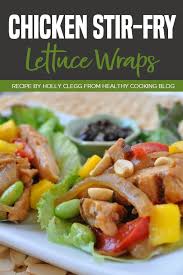 This recipe is loaded with fresh veggies, and makes. Chicken Stir Fry Lettuce Wraps Quick Easy Obesityhelp