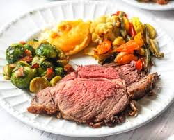 When i prepare a large christmas dinner, i serve it family style. Easy Low Carb Christmas Dinner With Rib Roast Sides My Life Cookbook