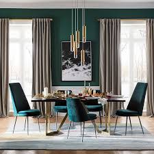 Tower Dining Table Dunkles Mineral Stol Green Dining Room Dining Room Interiors Low Back Dining Chairs