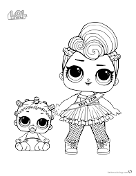 Lol surprise pets coloring pages sur fur. Free Miss Punk Lol Surprise Doll Coloring Pages Printable Halloween Coloring Pages Cool Coloring Pages Halloween Coloring