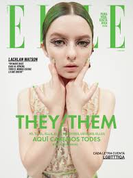 Lachlan Watson ELLE Mexico 2021 Cover Photoshoot