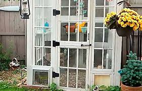 These houses are nursery that offer proper sunlight, moisture of the soil, and pest removal method for the plants to grow. 4 Greenhouses Made From Recycled Windows This Old House