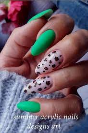 Therefore, to suit your summer vibe, some acrylic nail designs deserve to be applied. 40 Simple Summer Acrylic Nails For Different Nail Shapes Designs