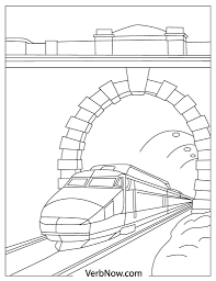 In addition to different colors cleaning up differently, paint jobs with various finishes clean up distinct ways, too. Free Trains Coloring Pages For Download Printable Pdf