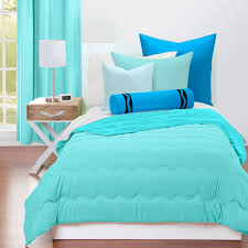 Soft to the touch, our sumptuous turquoise bedding will. Crayola Robin S Egg Blue And Turquoise Blue Reversible 3 Piece Comforter Set On Sale Overstock 17965164