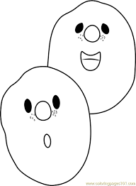 Coloring pages featuring characters from popular children's tv shows, comics and films are highly searched for by parents throughout the world. The French Peas Coloring Page For Kids Free Veggietales Printable Coloring Pages Online For Kids Coloringpages101 Com Coloring Pages For Kids