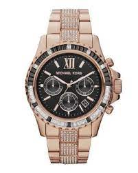 michael kors mid size rose golden stainless steel everest chronograph glitz watch saat rose gold fiyat gold michael kors watch womens watches michael kors