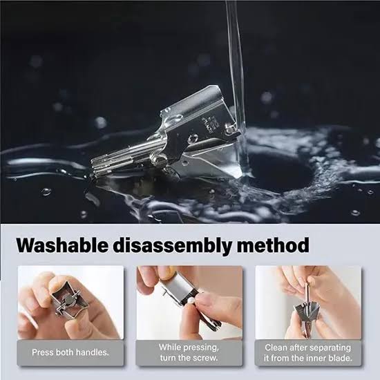 Portable Manual Nose Trimmer Men Stainless Steel No Battery Ear Hair Trimmer - Nose Trimmer and Electric Nose Hair Trimmer price
