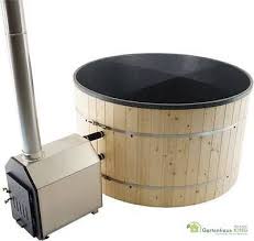 Badezuber Hot Tub Badetonne Badefass Badebottich 170 Aussenofen Ldpe Einsatz Fs Badebottich Badezuber Badefass