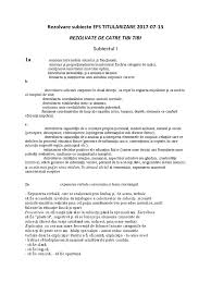 Calendar titularizare 2014 update 29 apr. Rezolvare Subiecte Efs Titularizare 2017dd