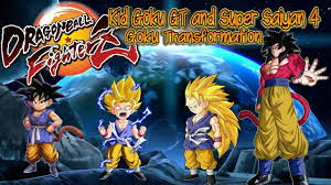 Check spelling or type a new query. Dragon Ball Fighterz Kid Goku Gt And Super Saiyan 4 Goku Transformation 1080 Hd 60fps Youtube