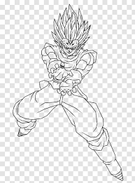 Product name:dragon ball majin vegeta black and white pullover hoodie. Vegeta Majin Buu Line Art Black And White Gogeta Visual Arts Goku Transparent Png