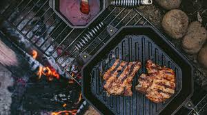 Perfect Cast Iron Pork Chops With The 12 Inch Finex Grill Pan And Sauce Pot Pork Chops Cast Iron Recipes Cast Iron Cooking
