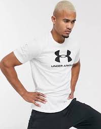 Find ua deals built to make you better — free shipping available in the usa. Under Armour Sportstyle Chest Logo T Shirt In White Asos