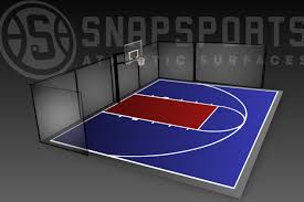 Maybe you would like to learn more about one of these? 30 X 40 Basketball Court With Containment Netting Superior Play