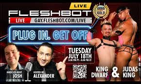 Fleshbot Live Welcomes Judas King and King Dwarf Tonight | AVN