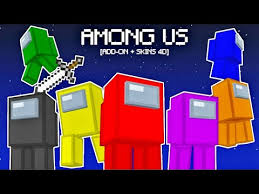 How To Play Among Us In Mcpe Among Us Map Addon Minecraft Pocket Edition Pe W10 Xbox Ps4 Youtube