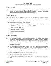 Recessed lighting installation necu epayments fbr. Electrical Lighting Systems Commissioning 26 08 00 1 Tbr