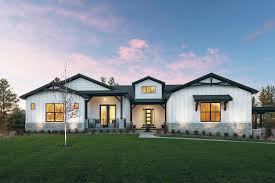 Black and white modern farmhouse. 24 Trendy Modern Farmhouse Exterior Styles Build Beautiful