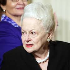 Olivia de Haviland 'shocked and saddened' by sister's death