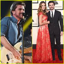 He is a colombian actress. Juanes Performs Spanish Song At Grammys 2015 Video 2015 Grammys Juanes Karen Martinez Just Jared