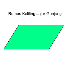 Berapakah keliling dan luas jajar genjang tersebut? Rumus Keliling Jajar Genjang Dan Contoh Soal Materi Lengakp