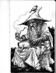 Oc Old Human Wizard Characterdrawing Character Art Wizard Drawings Character Drawing