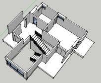 Floor plan dunphy house layout. Pin By Katy Harries On Bens Board Of Awesomeness Modern Family Modern House Plans