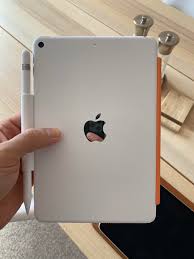 My Ipad Mini 5 Setup Feat Dbrand White Skin Papaya Smart Cover And Magnetic Sleeve For The Apple Pencil Ipad