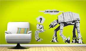 Wall art that you love printed on beautiful wood. Banksy Style Star Wars I Am Your Father Wall Sticker Vinyl Decal Art Transfer Decal Paper Stickers Gsxrdecal Wall Sticker Aliexpress