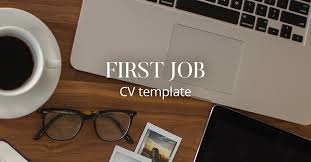 Cv Template First Job Cv Library