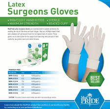 surgical gloves size images gloves and descriptions