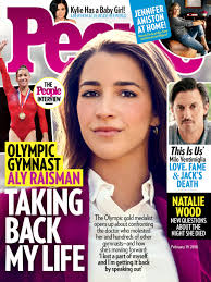 Aly Raisman in People cover story: 'I won't be silenced'