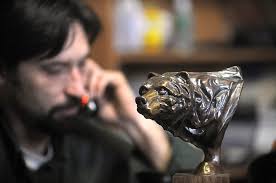 Sculptor's work featured in Griz Cup awards