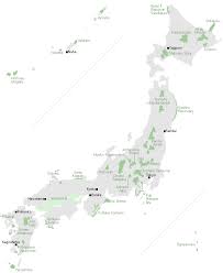 Japan has around 70% of its land mountainous. National Parks Of Japan