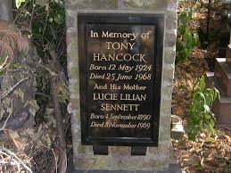 Tony Hancock Entertainer Immensely Popular And Influential British Comedian Regarded By Many To Be The G Famous Graves Golden Age Of Radio The Game Is Over