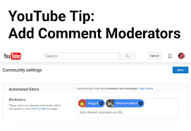 Lately we have errors in the search filter on youtube.the filter doesn't work, especially the filter for upload time.how do you solve the problem?check out t. How To Add Comment Moderators To Your Youtube Channel