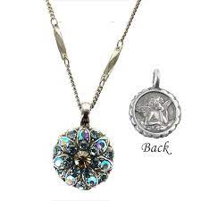 Mariana Angel Necklace Iridescent Swarovski Crystals Angel Necklace Guardian Angel Jewelry Guardian Angel Pendants