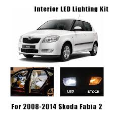 Skoda fabia 3 headlight bulb replacement. 16pcs White Canbus Car Led Interior Light Kit Reading Bulbs Fit For 2008 2014 Skoda Fabia 2 Mk2 Mk Ii Map Dome Cargo Door Lamp Signal Lamp Aliexpress