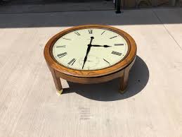 Zinc dial, roman numerals and seconds bit, quartz movement, all set into a frame ht. Howard Miller Coffee Table Clock For Sale In Frisco Tx Offerup