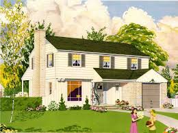 Following the austerity of war, australians in the 1950s were focused more than ever on building families and homes. A 1950 American Dream Home Retro Renovation Colonial House Exteriors American Houses Architecture House