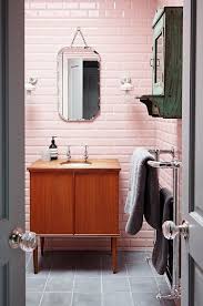 12 Bathrooms Where Tile Is The Star Of The Show Retro Pink Bathroom Pink Bathroom Tiles Pink Bathroom