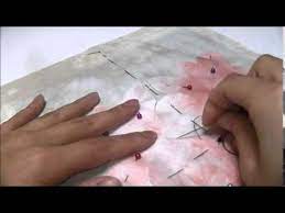 ハワイアンキルトの作り方 基本編 奥たてまつり縫い youtube ハワイアンキルト ハワイアンキルト 作り方 キルト