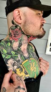 Tattoo artist and full body coverage progress