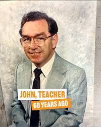John has been teaching longer than I have been alive. And what's more