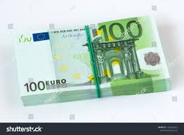 Pile Of One Hundred Euro Banknotes Studio Shoteuro Pile Banknotes Shot Bank Notes Studio Shoot Studio
