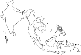 8 free maps of asean and southeast asia asean up. Southeast Asian Countries Asia Map World Map Coloring Page Map