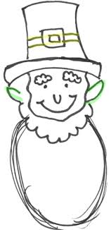 How To Draw Leprechauns With Easy Step By Step Drawing Lesson For Kids How To Draw Step By Step Drawing Tutorials Drawing Lessons For Kids Drawing Lessons Step By Step Drawing